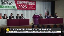 Japan: Ruling Party Opens Leadership to Replace Outgoing PM Ishiba News Clip