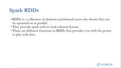 Scala & Spark-Master Big Data with Scala and Spark - Spark RDDs Instructional Video