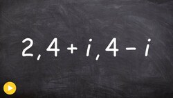 Find the polynomial function with integer coefficients that has given zeros Instructional Video