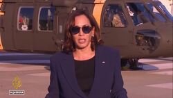 Kamala Harris visits DMZ after North Korea missile launch News Clip