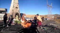 CLEAN : Bolivian indigenous people begin celebrating the month of Pachamama News Clip
