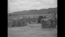 UN soldiers fire last shells in Korean War News Clip