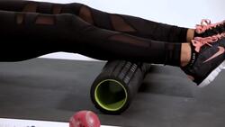 How to Foam Roll Your Calves Instructional Video