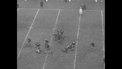 College Football: Pittsburgh Panthers beat the Philadelphia Quakers in Philadelphia on November 5, 1932 News Clip