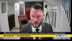 Professors taking UBC to court over 'political' actions by administration News Clip