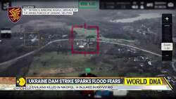 Russia-Ukraine War: Russian Strike On Donetsk Dam Sparks Flood Risks Near Frontline News Clip