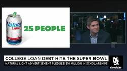 AB InBev's Natural Light Super Bowl Ad Aims to Relieve College Debt News Clip
