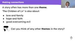 Sequencing and making connections about 'The Children of Lir' Instructional Video