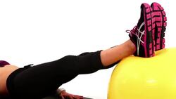 How to Do a Glute & Hamstring Workout on a Stability Ball Instructional Video
