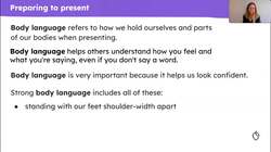 Presenting a non-chronological report about healthy lifestyle Instructional Video