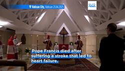 Cardinals gathered at Vatican choose Saturday for Pope Francis' funeral News Clip