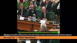 Canadian officials have met with Taliban 13 times since Afghanistan takeover News Clip