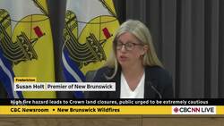 ‘Get out of the woods,’ NB premier asks as wildfires threaten province News Clip