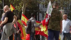 CLEAN : Thousands rally in Catalan counter protest News Clip