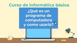 Qué es un programa de computadora y cómo usarlo Instructional Video