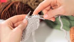 How to Do a Purl Stitch in Knitting Instructional Video