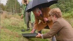 King Charles visits the Moorland Spirit Company Hepple Gin distillery News Clip