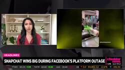 Snapchat Usage Surged After Facebook Platforms Hit With Global Outage News Clip
