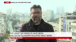 At least six Israelis have been killed in Tulkarem in the Occupied West Bank News Clip