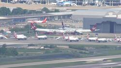 Gatwick aerials as Virgin Atlantic cuts operations News Clip