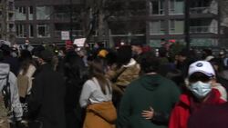 Montrealers march in protest against anti-Asian racism News Clip