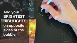 How To Draw Bubbles With Colored Pencils Instructional Video