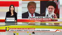 Trump's 'bomb' threat: Iran readies missiles News Clip