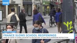 France Pulls Back On School Reopening Plans Amid COVID-19 Spike News Clip