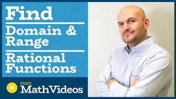 Master How to determine the domain of a rational function Instructional Video