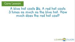 Solving Word Problems with Multiplicative Comparison using Bar Models Instructional Video