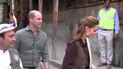 William and Kate visit Hindu Kush in Pakistan on Official Tour News Clip