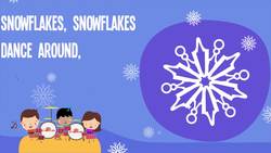 Snowflakes Snowflakes | Winter Songs for Kids | Snowflakes Song | Lyric Video | The Kiboomers Instructional Video