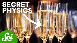 Why Are Champagne Bubbles So Tidy? Instructional Video