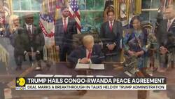 DR Congo and Rwanda sign long-awaited peace deal in Washington News Clip