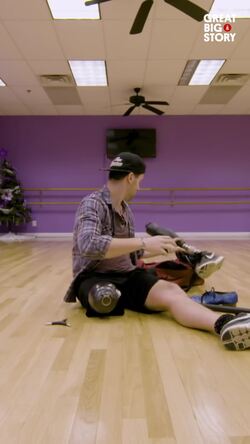 Making moves with a one legged tap dancer Instructional Video