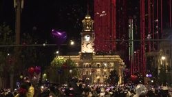 CLEAN : A crowded Wuhan marks the beginning of 2021 News Clip