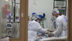 CLEAN : Images inside intensive care unit as Brazil sees rise in Covid-19 cases News Clip