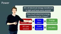 Understanding Power: Calculating Energy Transfer Rate and Power Instructional Video