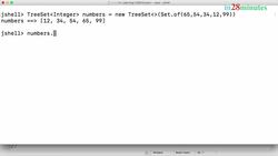 Java Programming for Complete Beginners - Java 16 - Step 19 - TreeSet - Methods from NavigableSet - floor, lower, upper, subSet, head Instructional Video