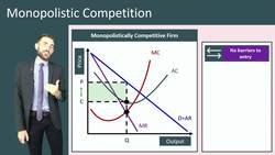 Diagrammatic Analysis of Monopolistic Markets Instructional Video