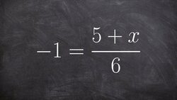 Solving for x when your variable is on the right side and being divided Instructional Video