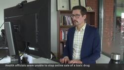 Why is dangerous, illegal drug Bromazolam so easy to buy online? News Clip