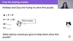 Use knowledge of the relationship between the 2 and 4 times tables to solve problems Instructional Video