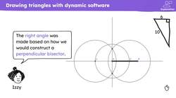 Constructing a right-angled triangle given the length of the hypotenuse and one other side length Instructional Video