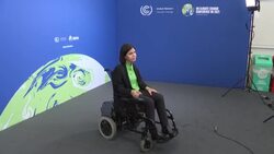 CLEAN : Israeli minister joins COP26 after wheelchair fiasco News Clip