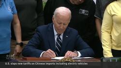 U.S. puts 100% tariff on Chinese-made EVs News Clip