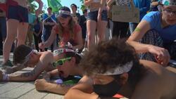 Climate protesters target German coal mine Instructional Video