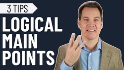 How to Speak Clearly and Confidently with Logical Main Points Instructional Video