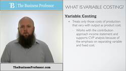 Variable Costing vs Absorption Costing (Accounting) Instructional Video