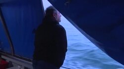 CLEAN : Calais fishermen lend hand to monitor illegal Channel crossings News Clip